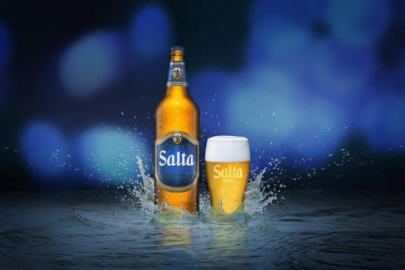 Cerveza salta rubia 1l