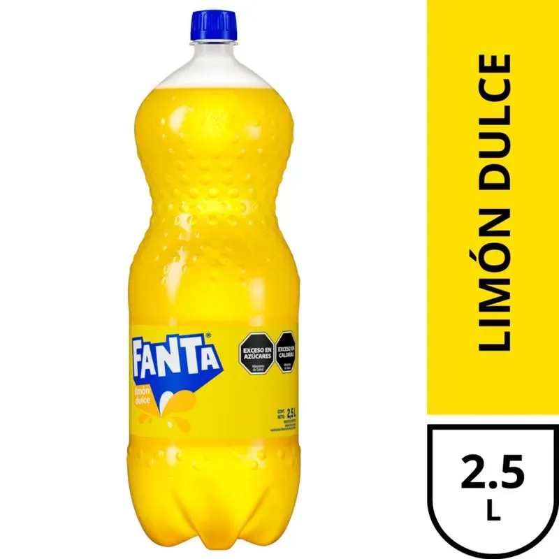 Fanta limon dulce 2.5l