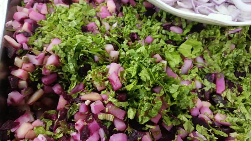 Mixta con lechuga
